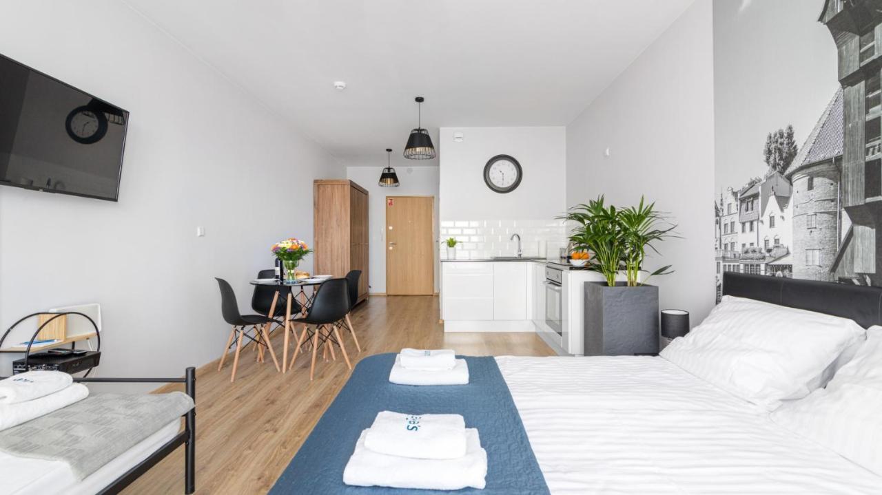 Relax Apartments - Gdansk Central & Parking Exterior foto